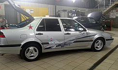 Автовинил с фотопечатью